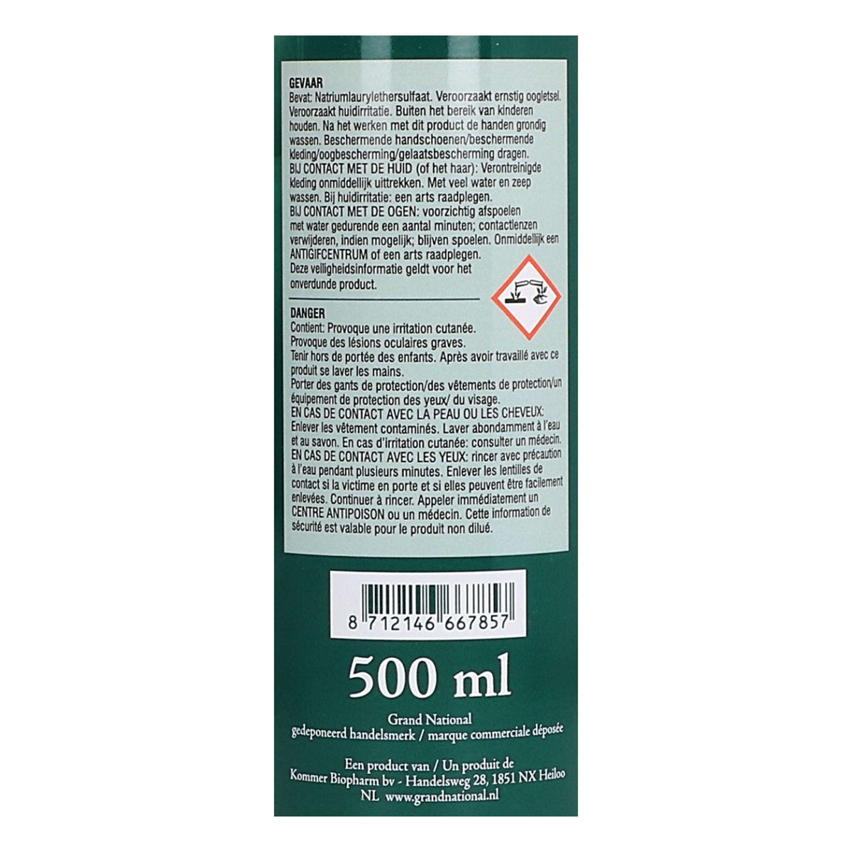 Grand National Shampoo Colorante Marrone