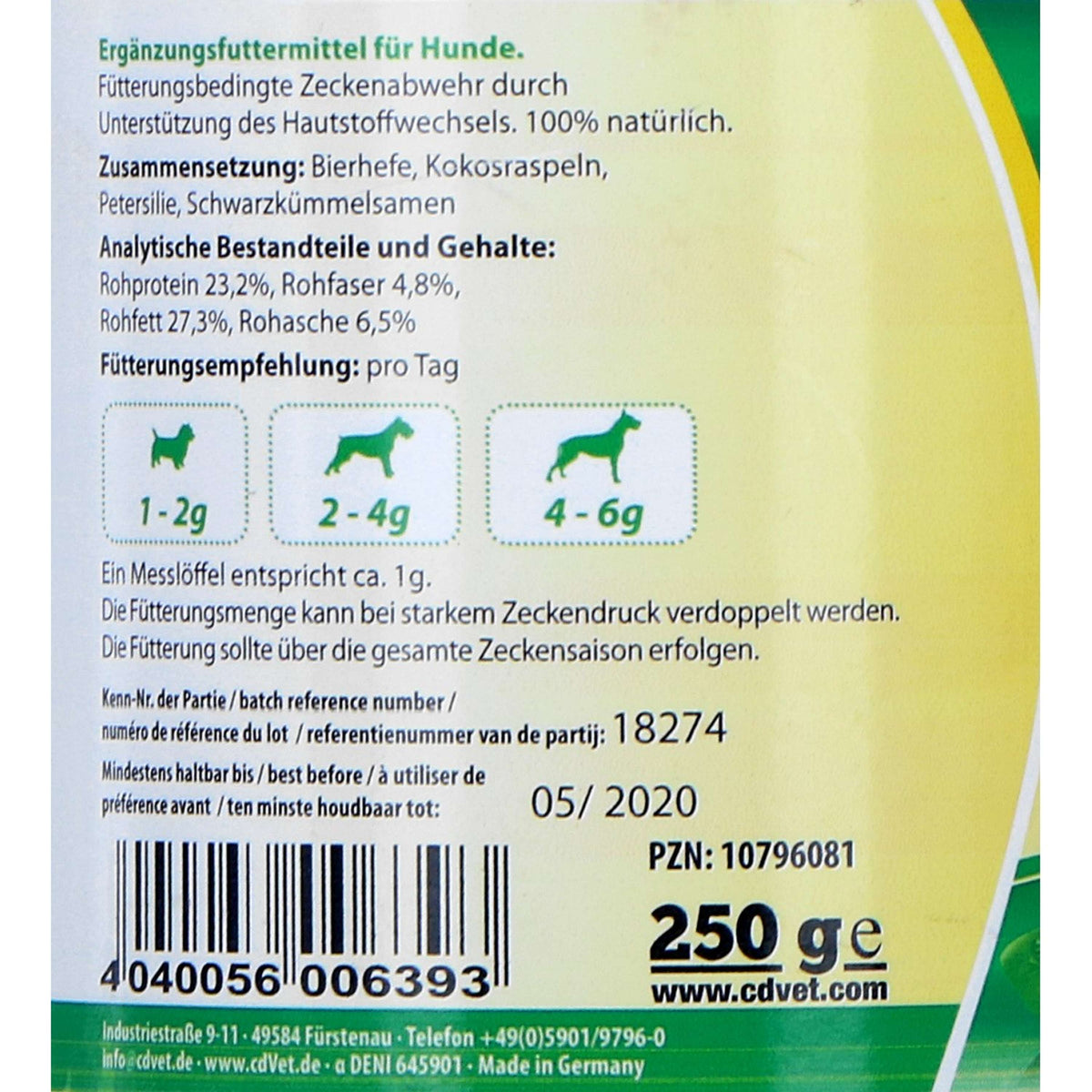 cdVet ZeckEx alle erbe
