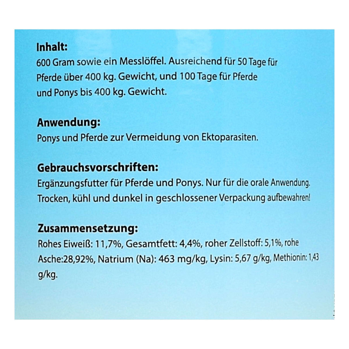 Finecto Prodotto antiparassitario Horse