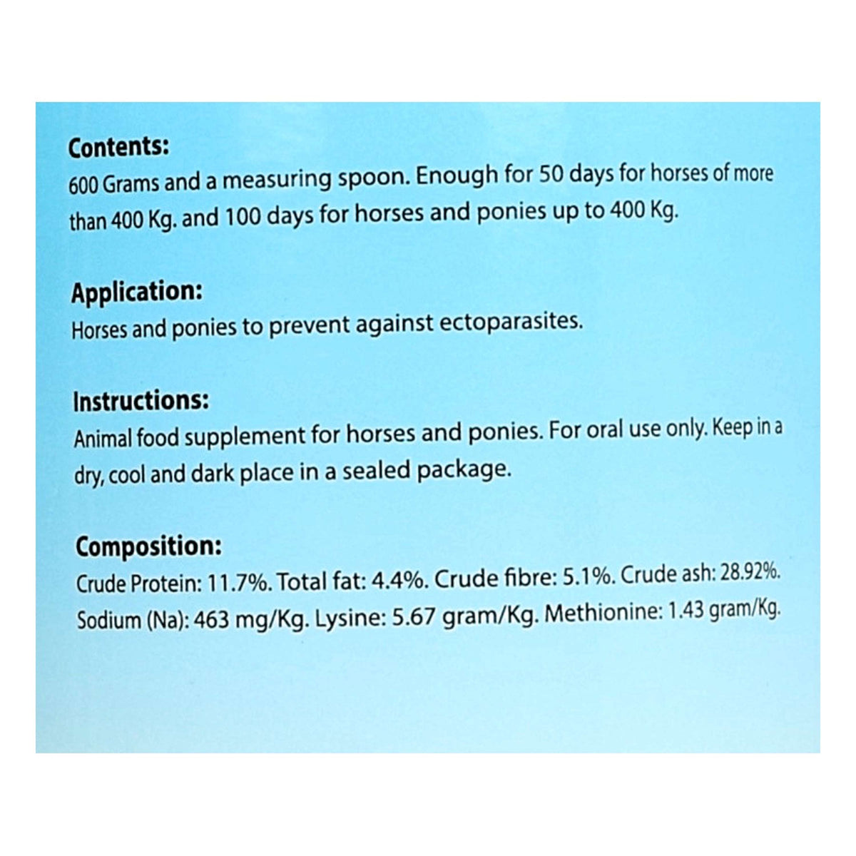 Finecto Prodotto antiparassitario Horse