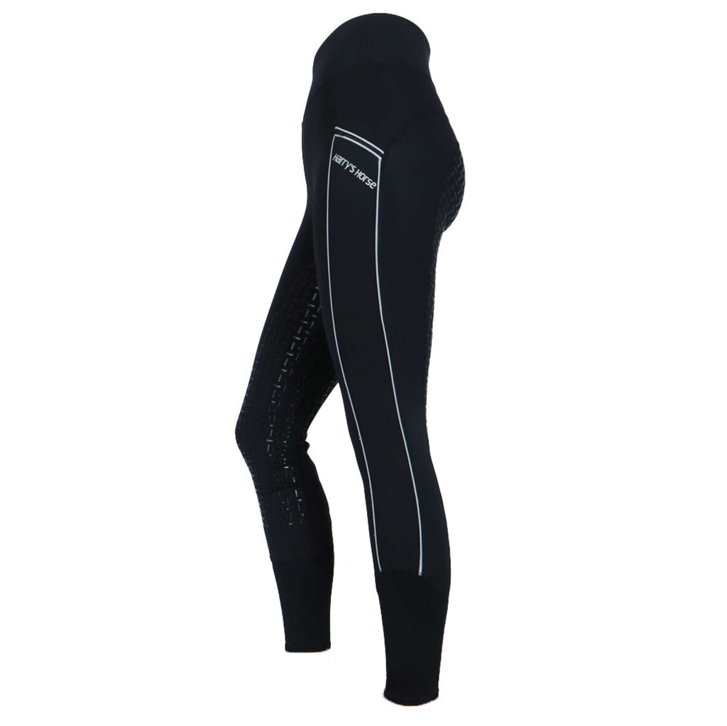 Harry's Horse Calzoni Equitights Full Grip Donne Nero