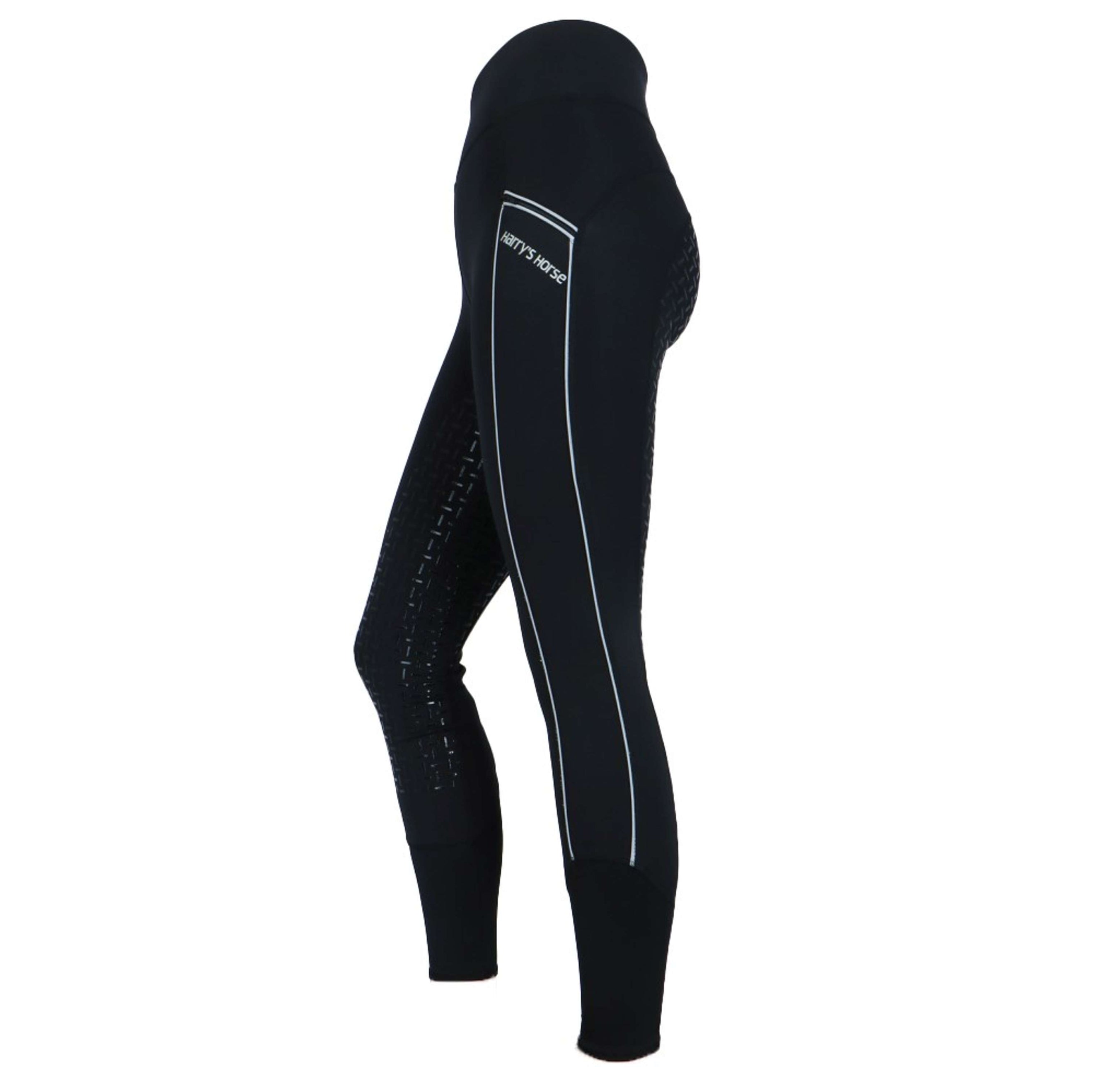 Harry's Horse Calzoni Equitights Full Grip Donne Nero
