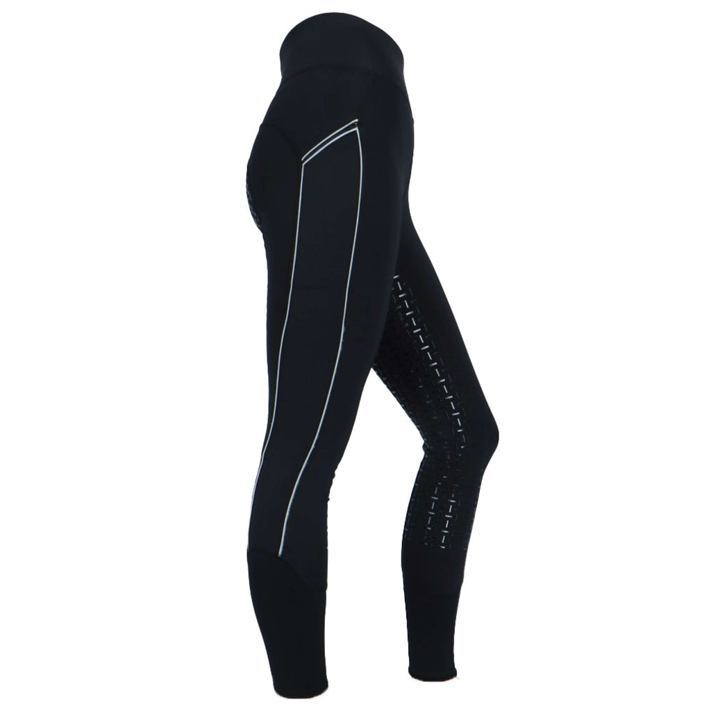 Harry's Horse Calzoni Equitights Full Grip Donne Nero