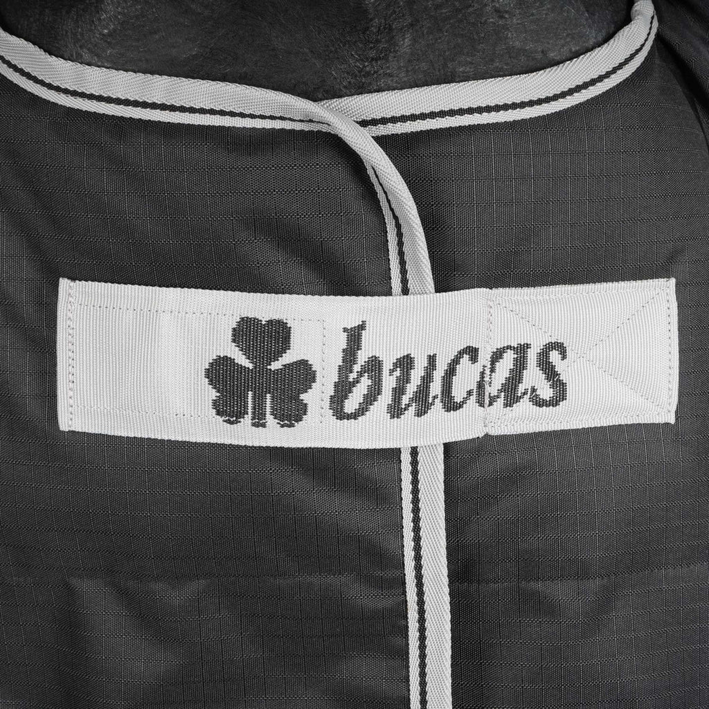 Bucas Anniversary Turnout Light Stay-Dry Black/Silver