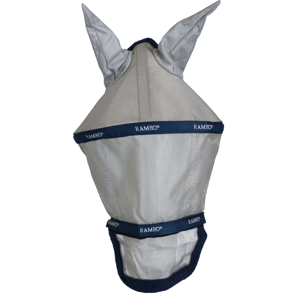 Rambo Fly Mask Blu marino/Argento