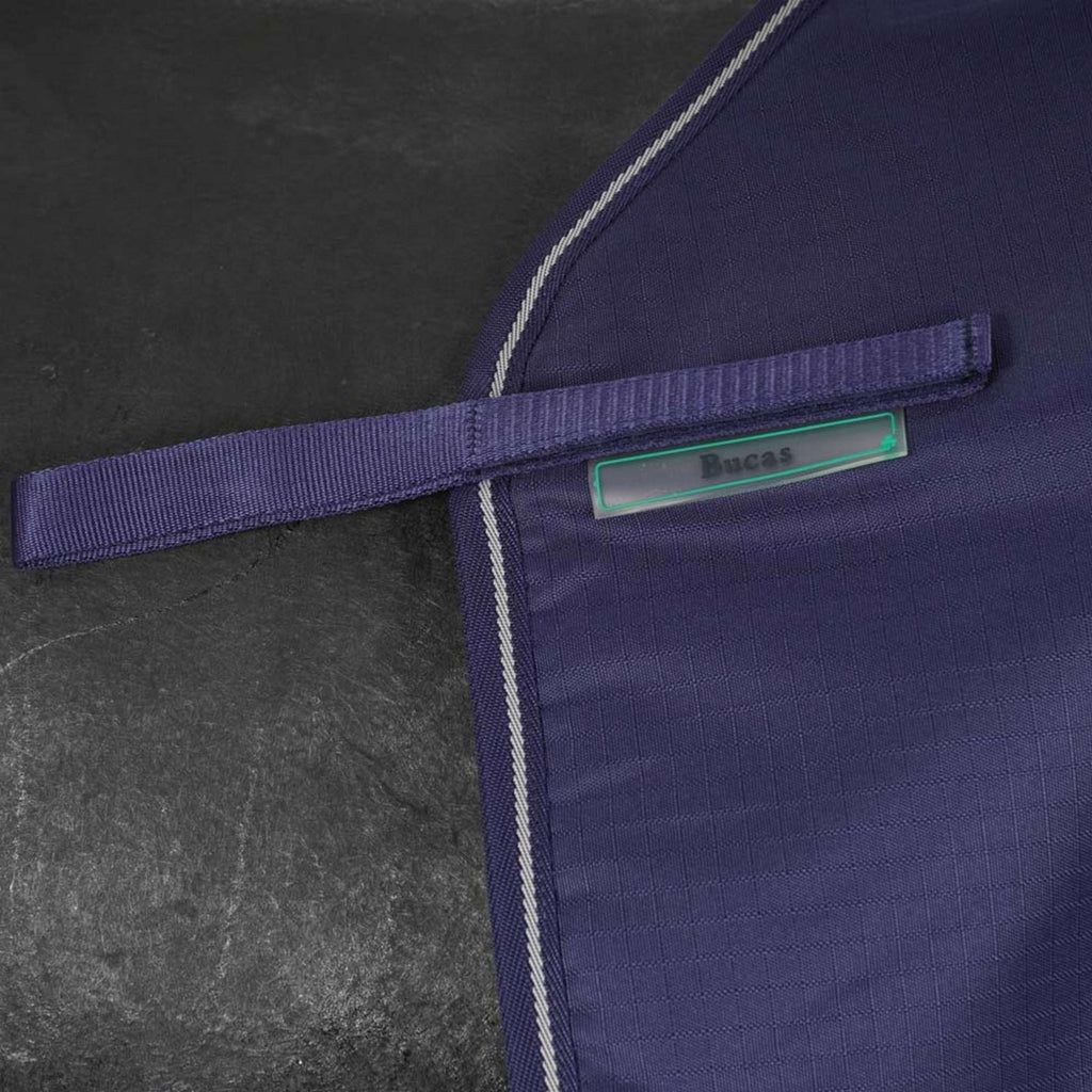 Bucas Quarter Sheet Blu marino/Argento