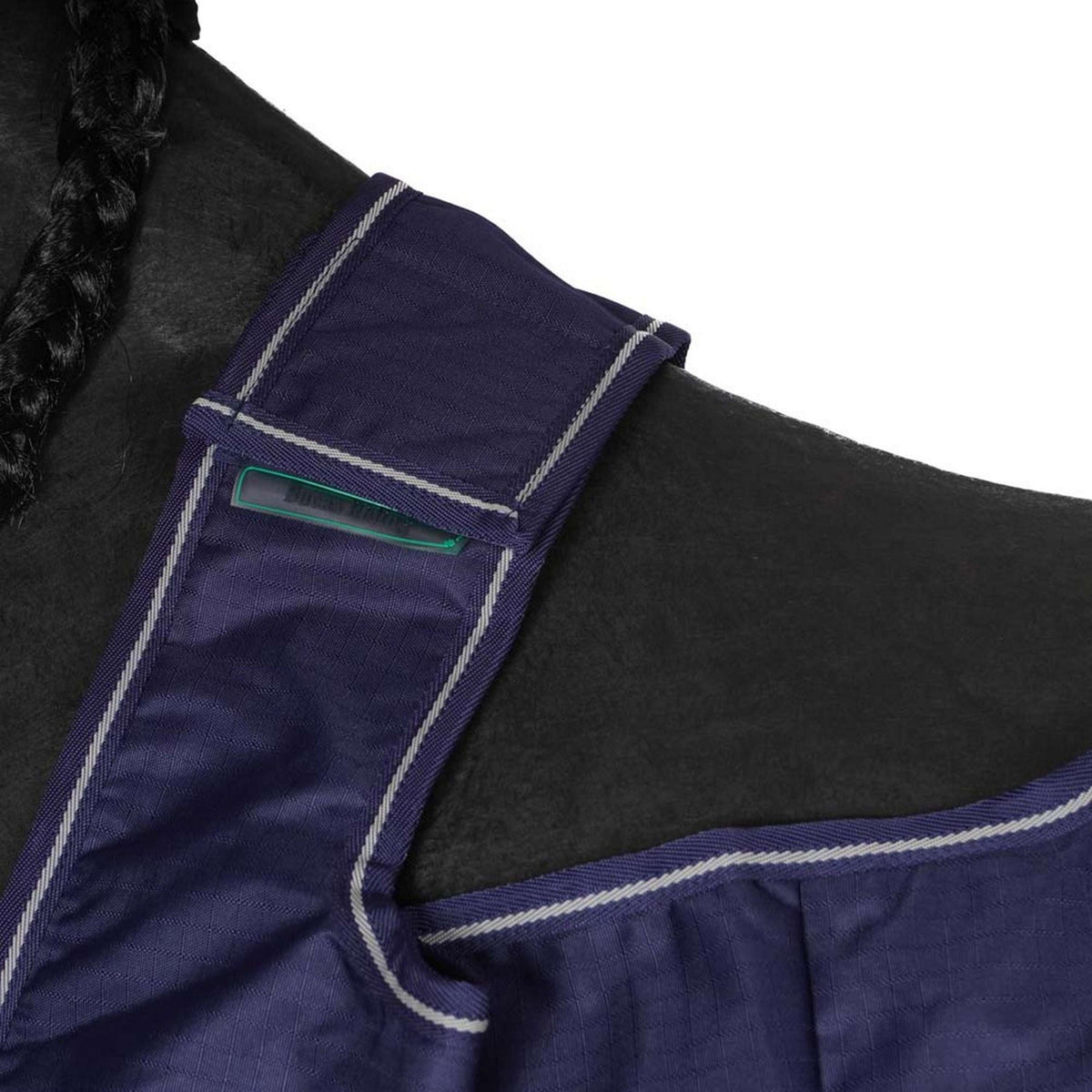 Bucas Riding Rug Blu marino/Argento