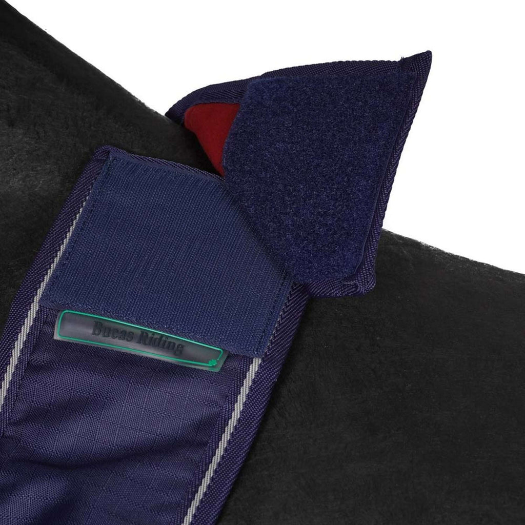 Bucas Riding Rug Blu marino/Argento