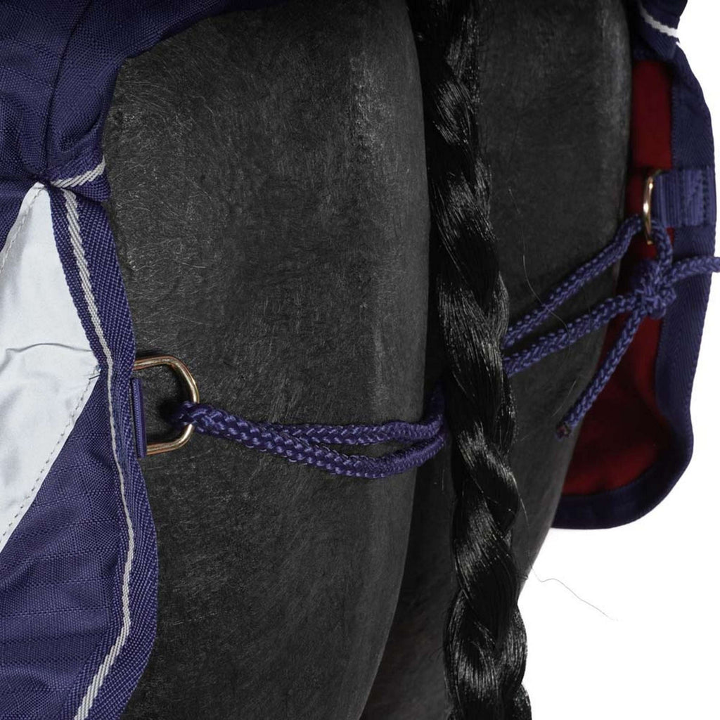 Bucas Riding Rug Blu marino/Argento