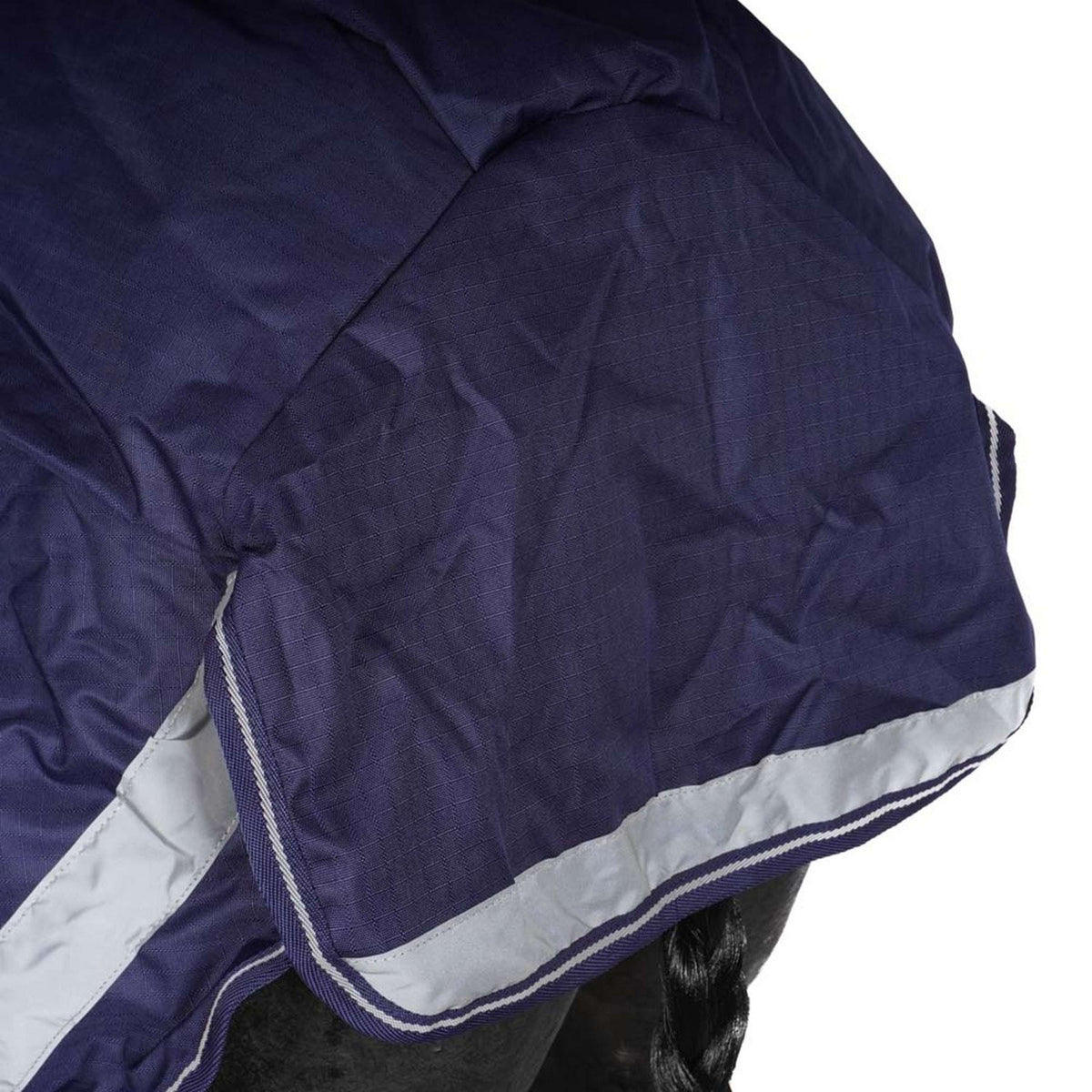 Bucas Riding Rug Blu marino/Argento