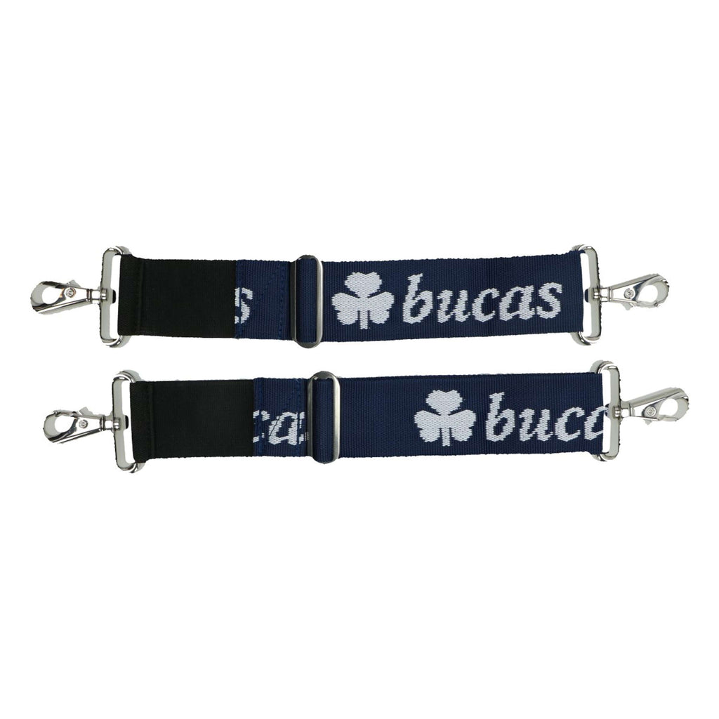 Bucas Internal Surcingle Set Blu marino/Argento