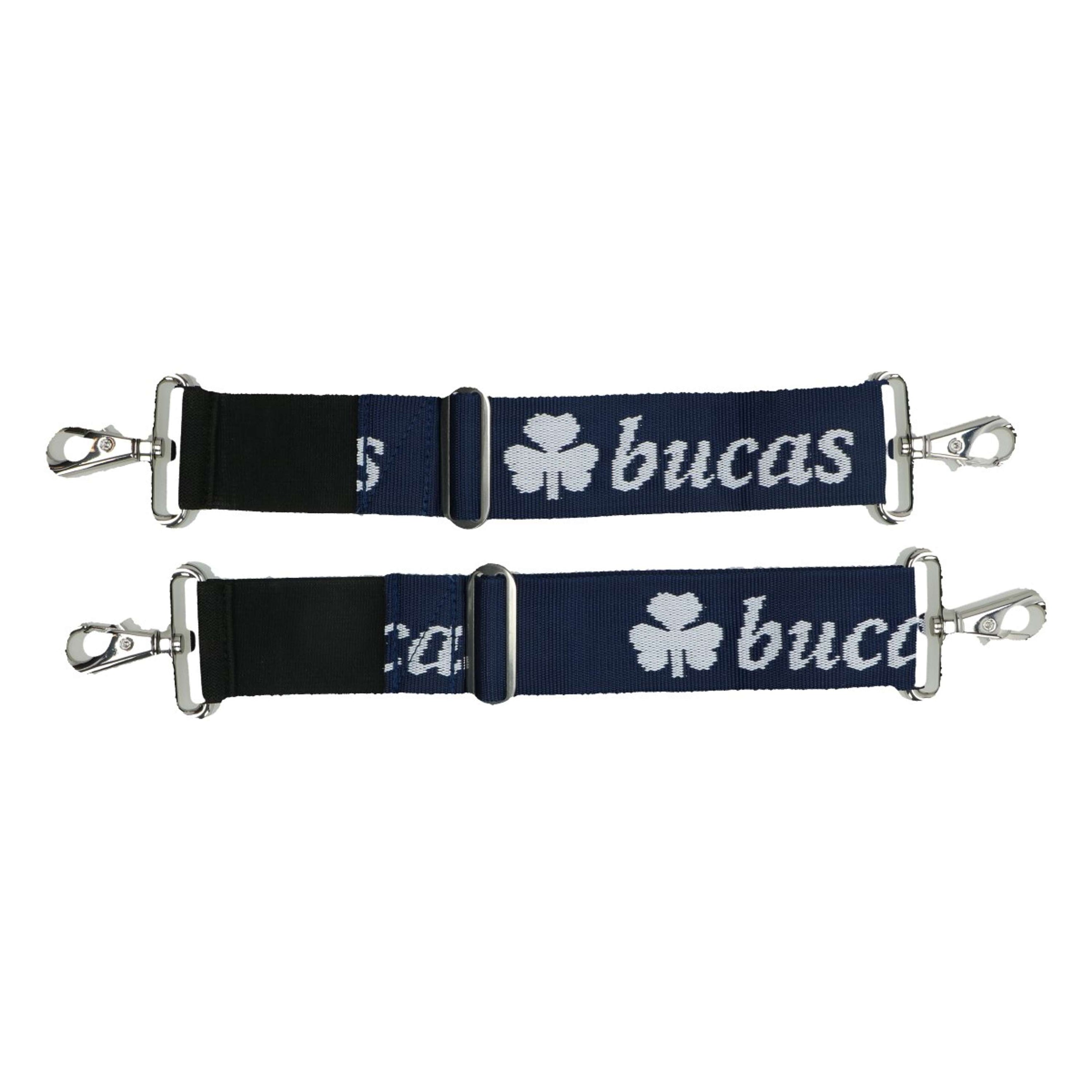 Bucas Internal Surcingle Set Blu marino/Argento