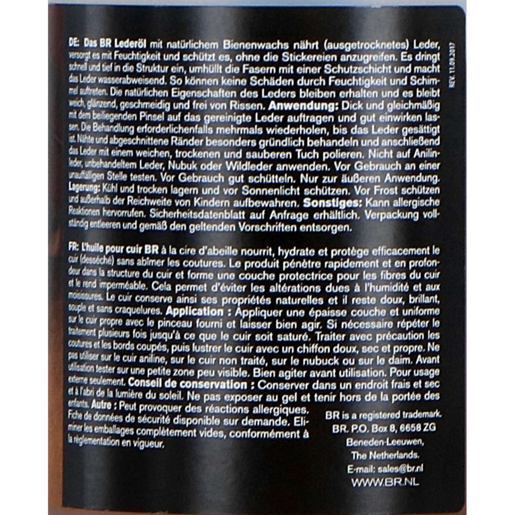 BR Olio per cuoio