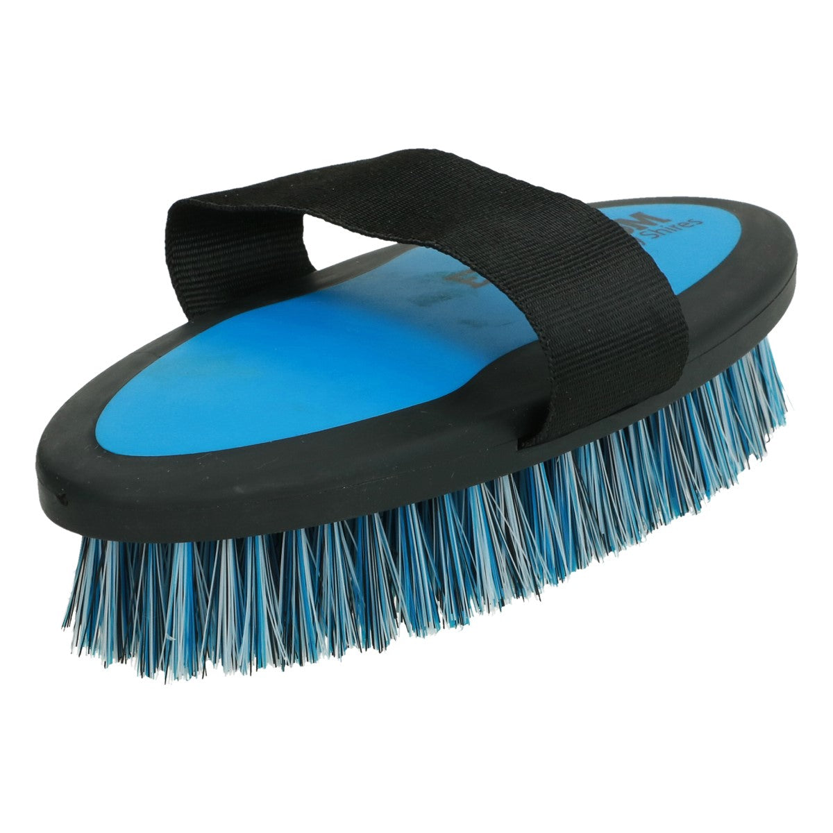 Ezi-groom by Shires Spazzola Blu brillante