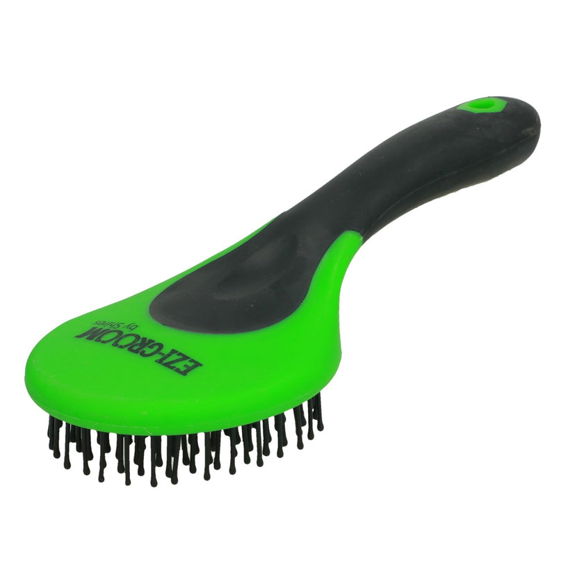 Ezi-groom by Shires Spazzola per criniera e coda Verde lime Ezi-groom by Shires Spazzola per criniera e coda Verde lime