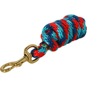 Shires Corda per cavezza Topaz Blu marino/Rosso/Turchese