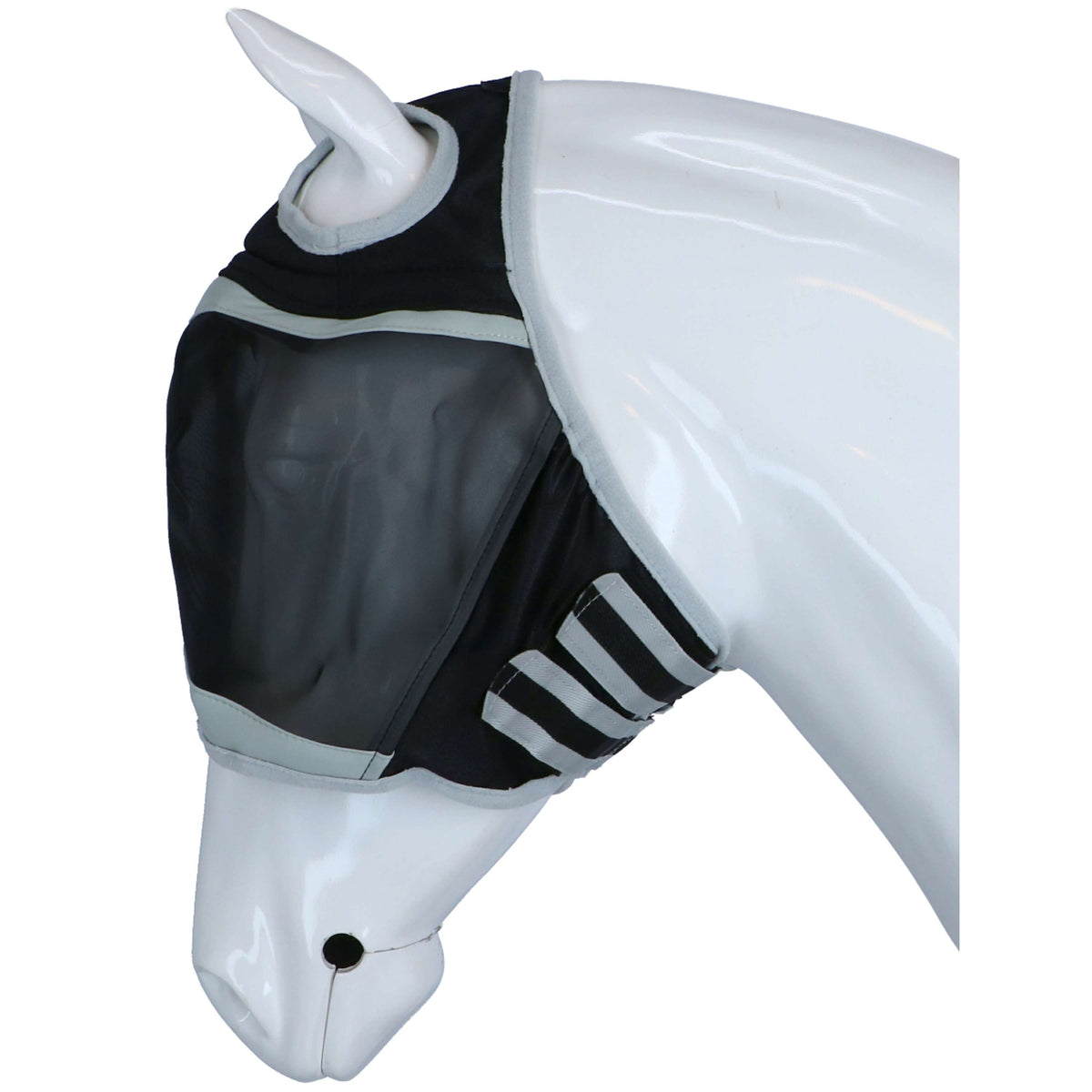 Shires Maschera per Mosche Nero