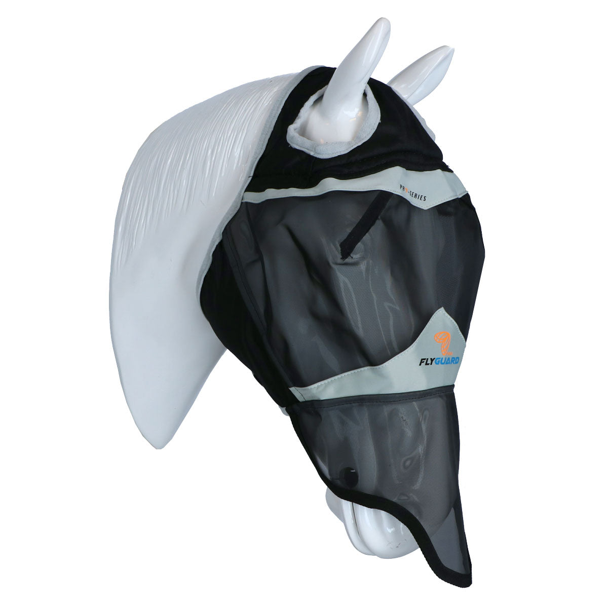 Shires Maschera per Mosche Nero