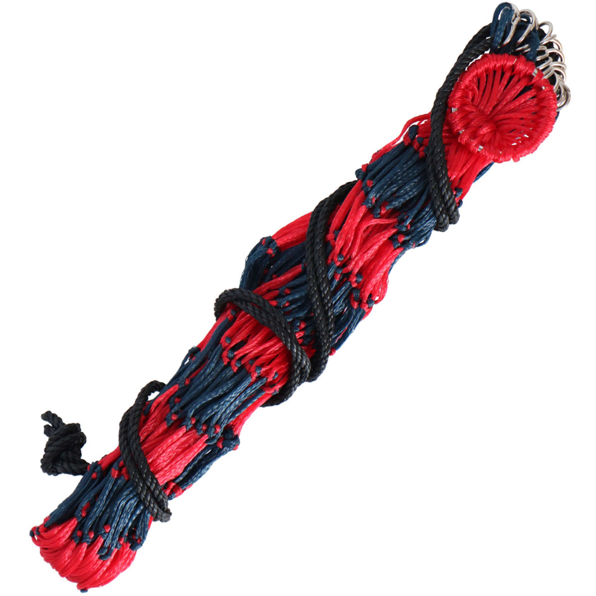 Shires Rete da Fieno Deluxe Blu marino/rosso