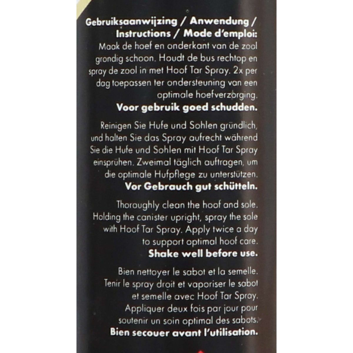 Eccellente spray per il cuoio dello zoccolo (Stockholmer)