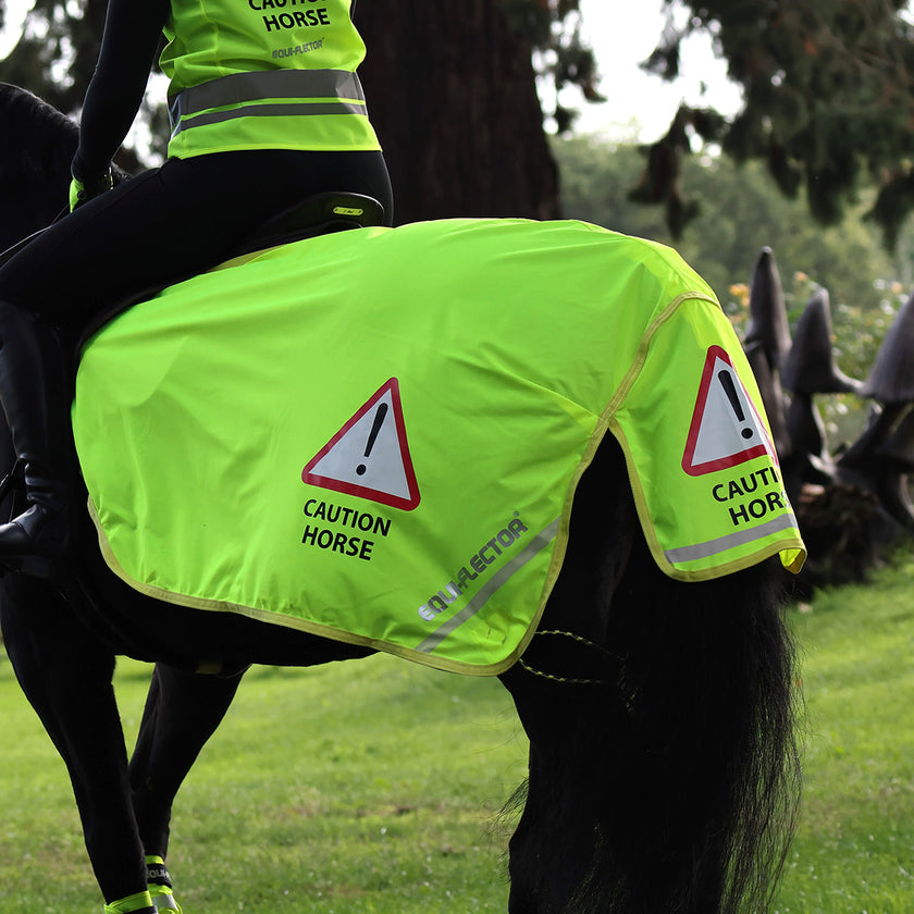 Equi-Flector by Shires Coperta da esercizio Giallo