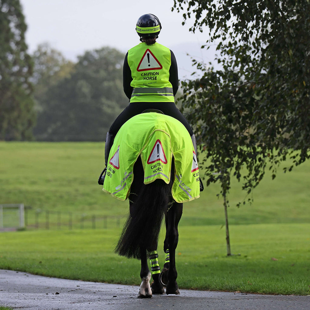 Equi-Flector by Shires Coperta da esercizio Giallo