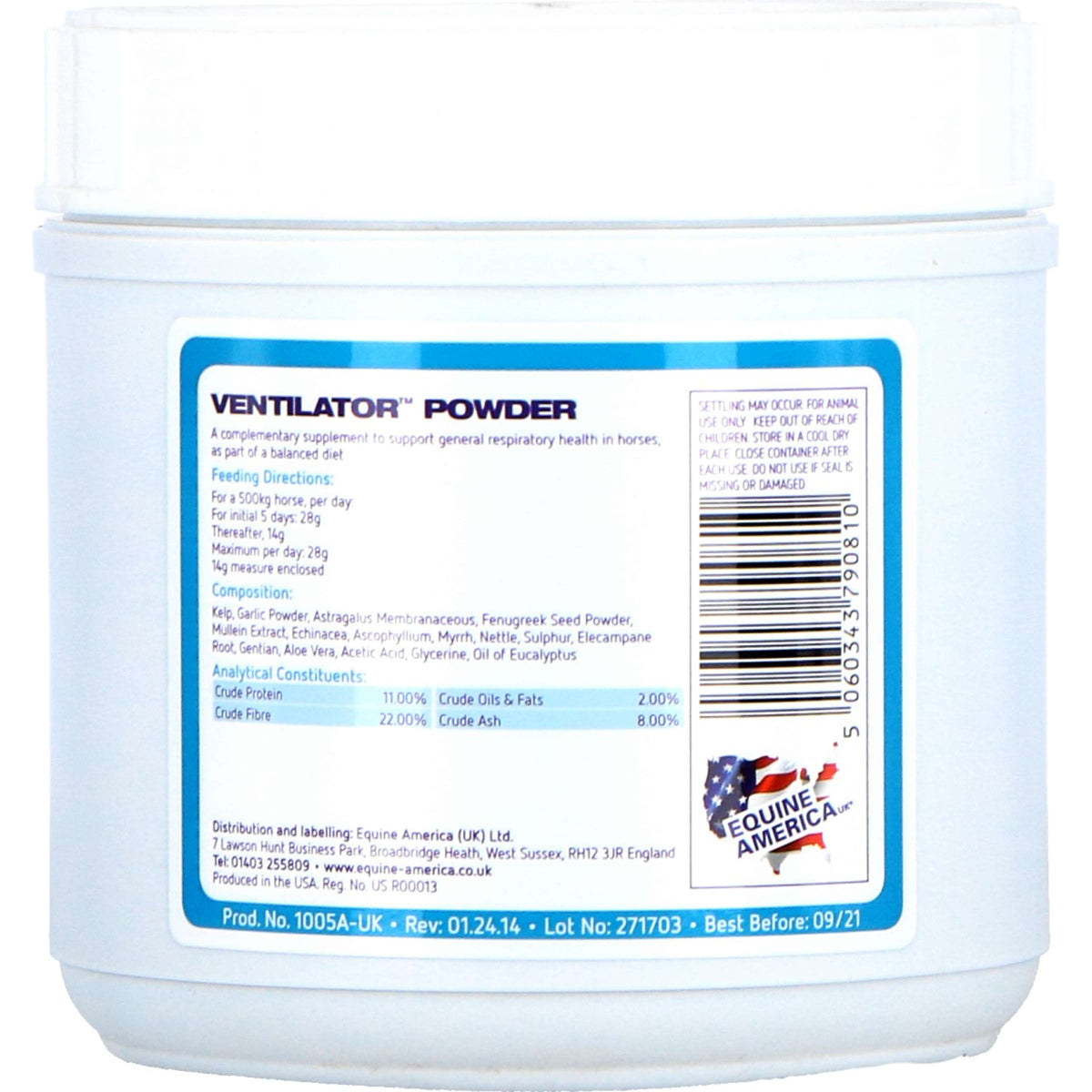 Equine America Ventilatore