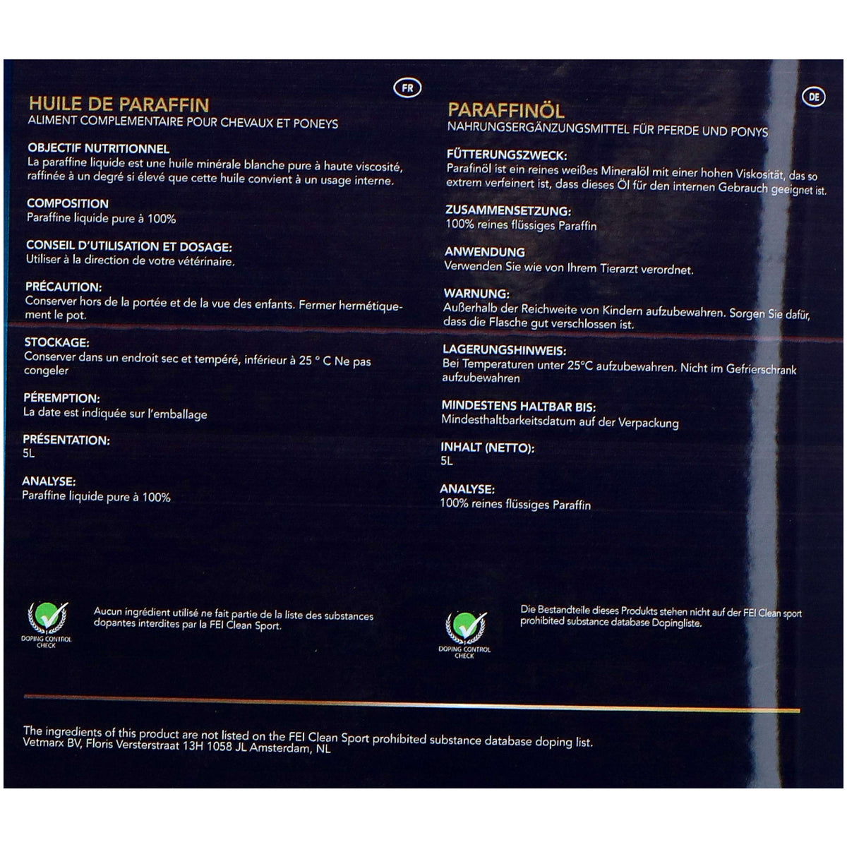 Olio di paraffina Synovium