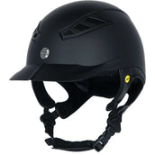 Back on Track Casco da equitazione EQ3 Lynx Smooth Top Mips Nero