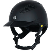 Back on Track Casco da equitazione EQ3 Lynx Smooth Top Mips Nero