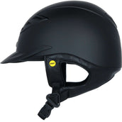 Back on Track Casco da equitazione EQ3 Lynx Smooth Top Mips Nero