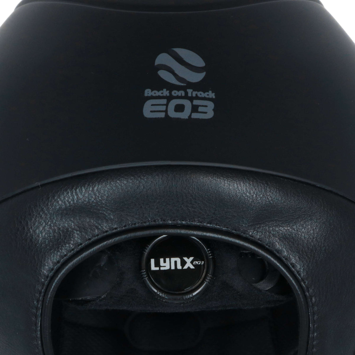 Back on Track Casco da equitazione EQ3 Lynx Smooth Top Mips Nero