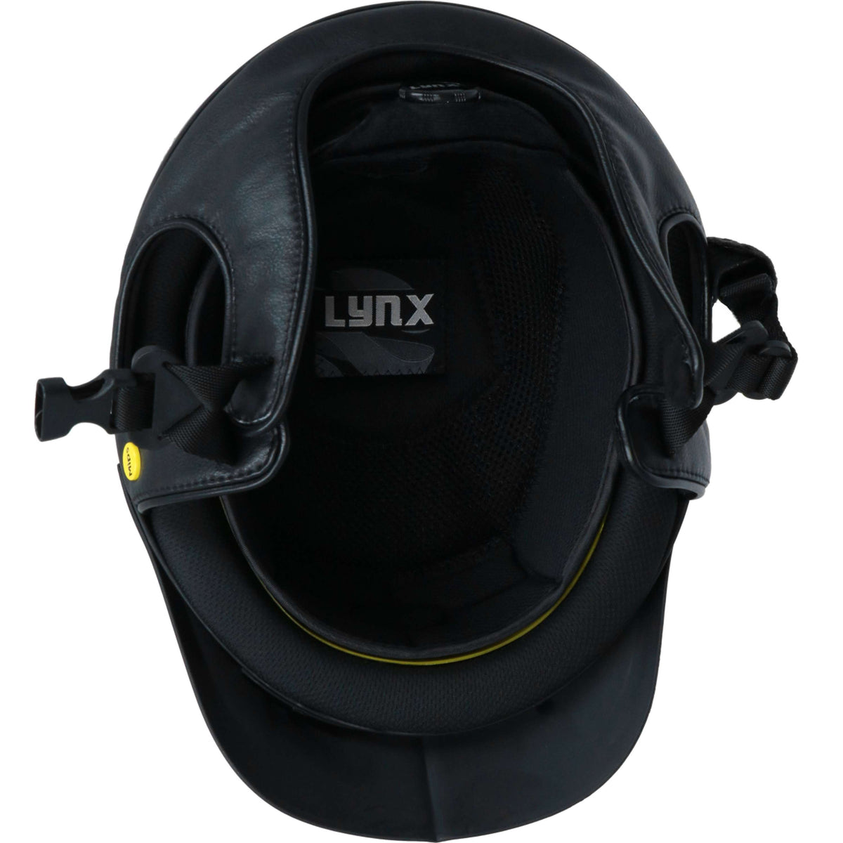 Back on Track Casco da equitazione EQ3 Lynx Smooth Top Mips Nero