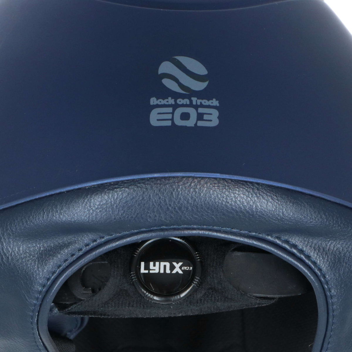 Back on Track Casco da equitazione EQ3 Lynx Smooth Top Mips Blu