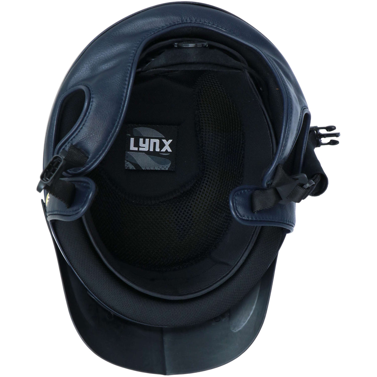 Back on Track Casco da equitazione EQ3 Lynx Smooth Top Mips Blu
