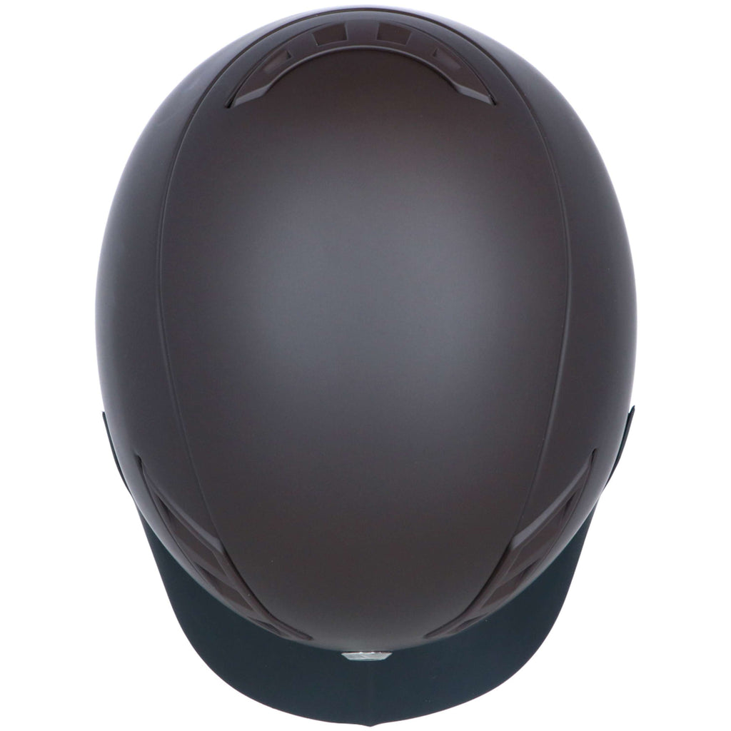 Back on Track Casco da equitazione EQ3 Lynx Smooth Top Mips Marrone