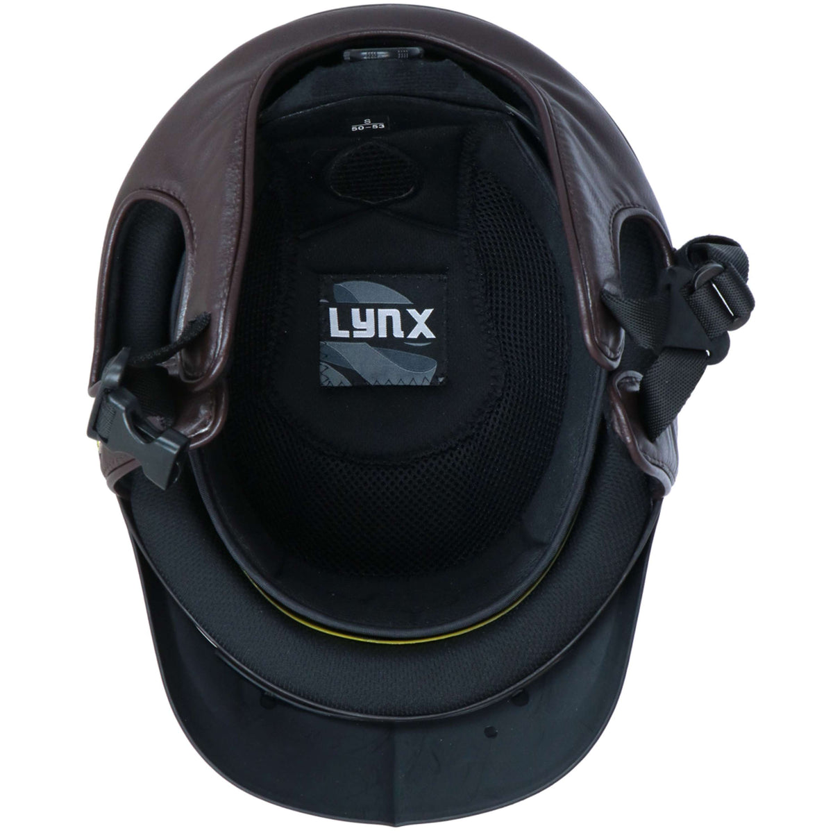 Back on Track Casco da equitazione EQ3 Lynx Smooth Top Mips Marrone