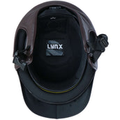 Back on Track Casco da equitazione EQ3 Lynx Smooth Top Mips Marrone