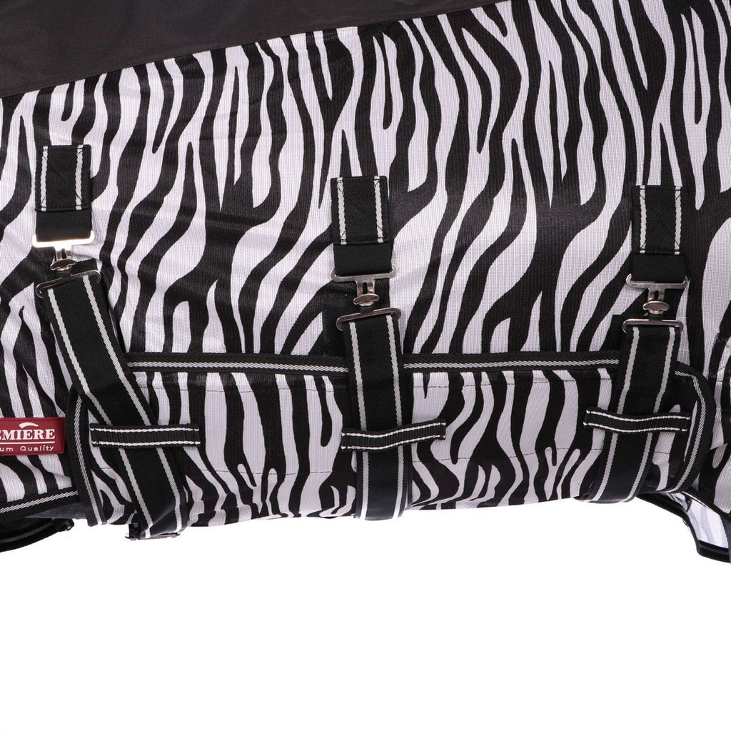 Premiere Coperta Estiva 3 in 1 Collo Integrato Pannello Ventrare Zebra