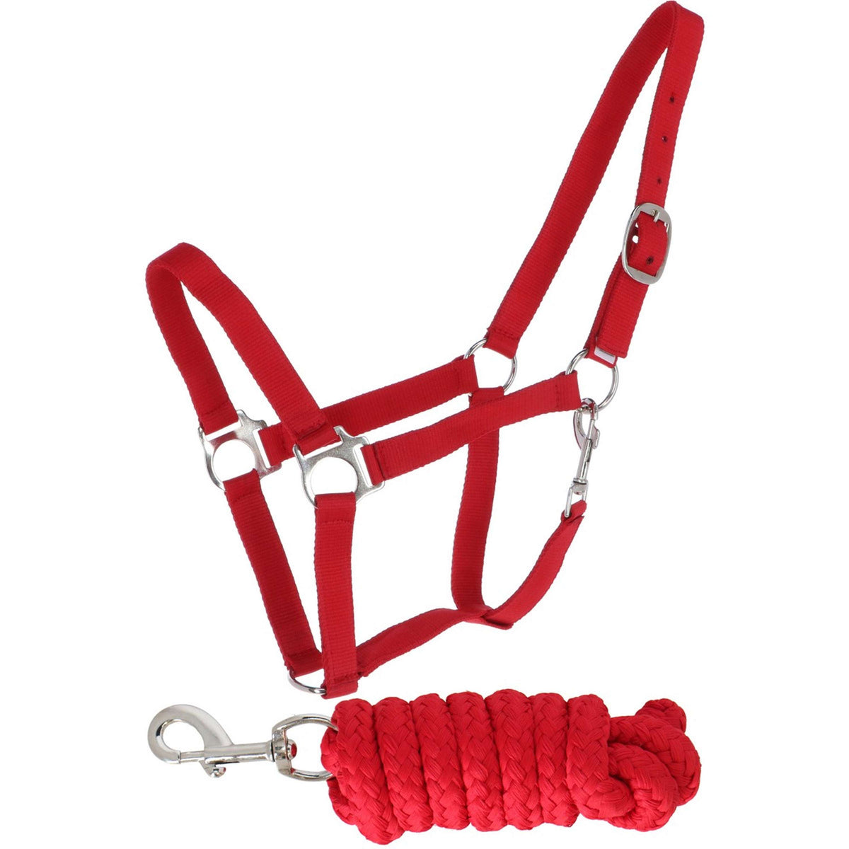 Riding World Set Cavezza Club Rosso