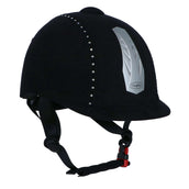 Choplin Casco da equitazione Aero Strass Nero