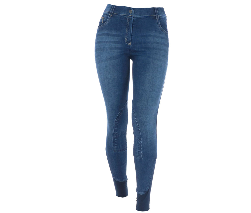 EQUITHÈME Jeans Texas Blu denim/beige