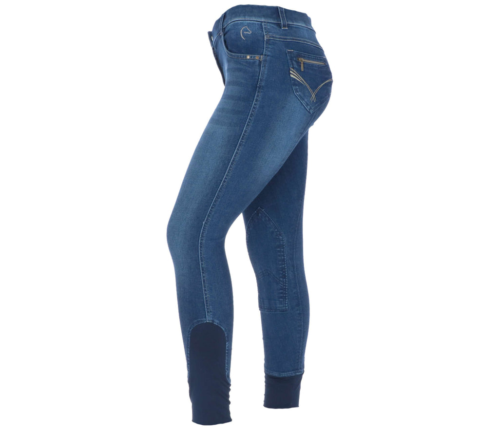EQUITHÈME Jeans Texas Blu denim/beige