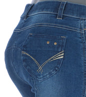 EQUITHÈME Jeans Texas Blu denim/beige