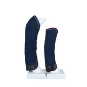 EQUITHÈME Protettori da trasporto Blu navy/Borgogna/Bianco