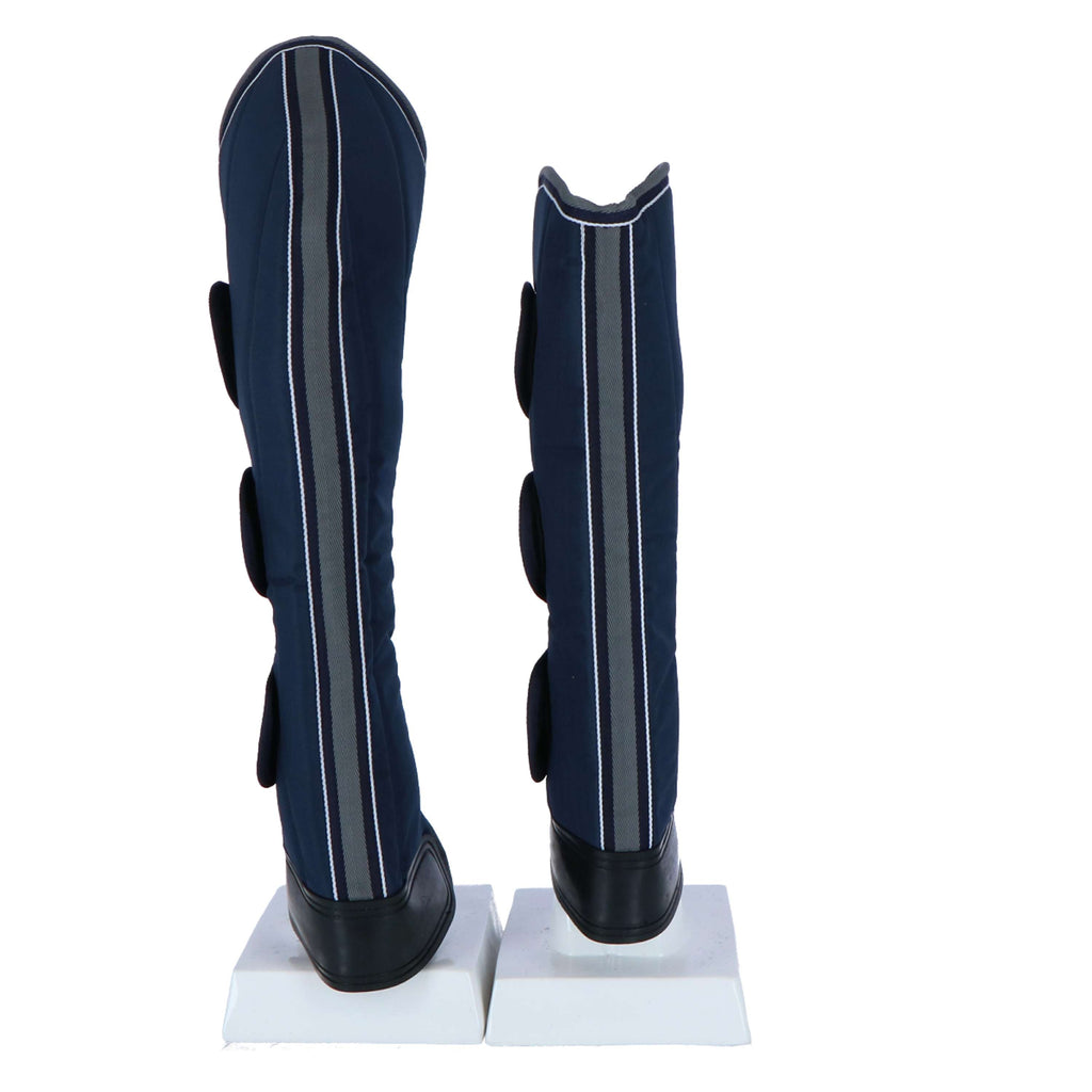 EQUITHÈME Protettori da trasporto Blu navy/Grigio/Bianco