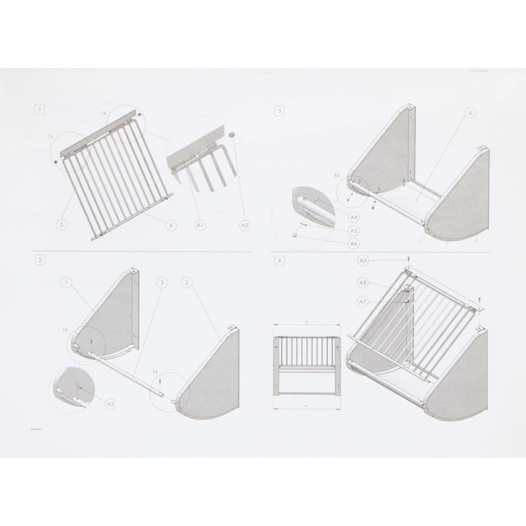 Kerbl Rastrelliera per Fieno con Griglia
