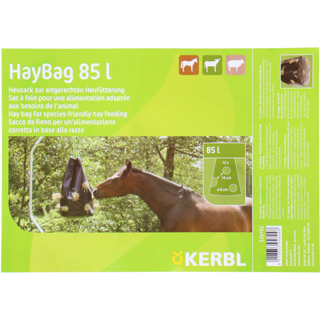 Kerbl Borsa per Fieno Nero