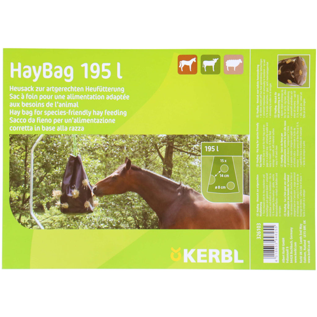 Kerbl Borsa per Fieno Nero
