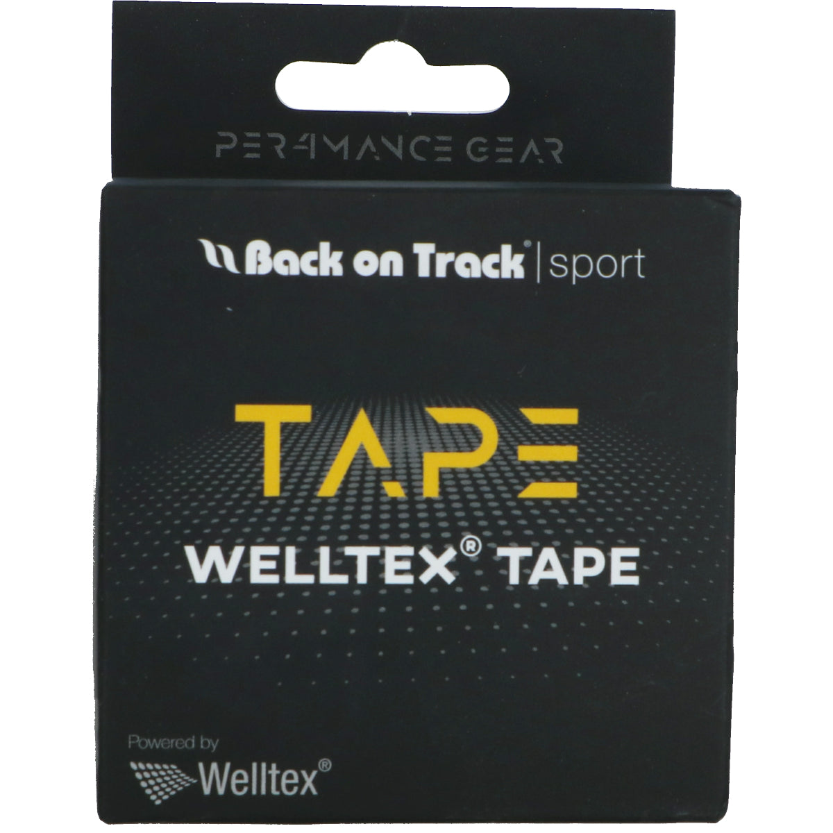 Back on Track P4G Welltex Tape Weltex Nero